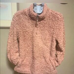 Cozy Pink Sherpa Jacket